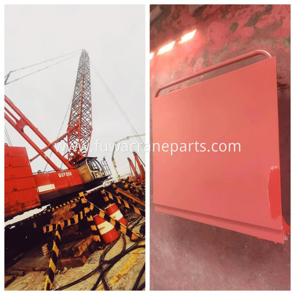 crawler cranes body hoods